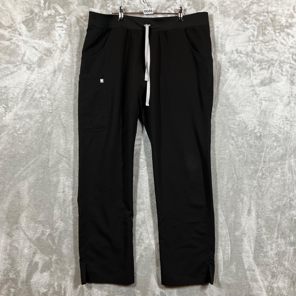 FIGS Technical Collection Navy Scrub Pants – Size L/T – Women's Medical‎ Joggers